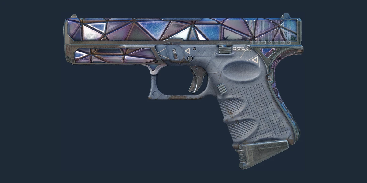 Náhled: Glock-18 | Mirror Mosaic (Silně opotřebený)