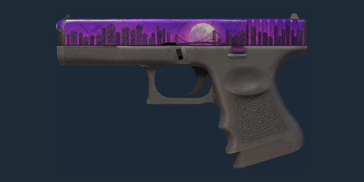Преглед на Glock-18 | Лунен изгрев (Доста износен)