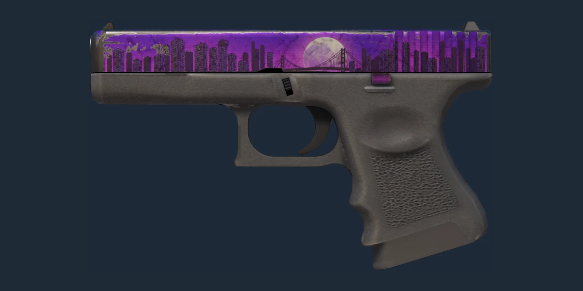 Glock-18 | Moonrise (Battle-Scarred) preview