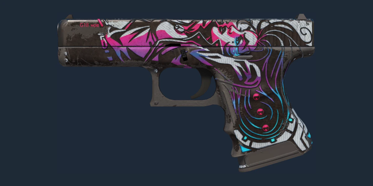 Glock-18 | Neo-Noir (Battle-Scarred) preview