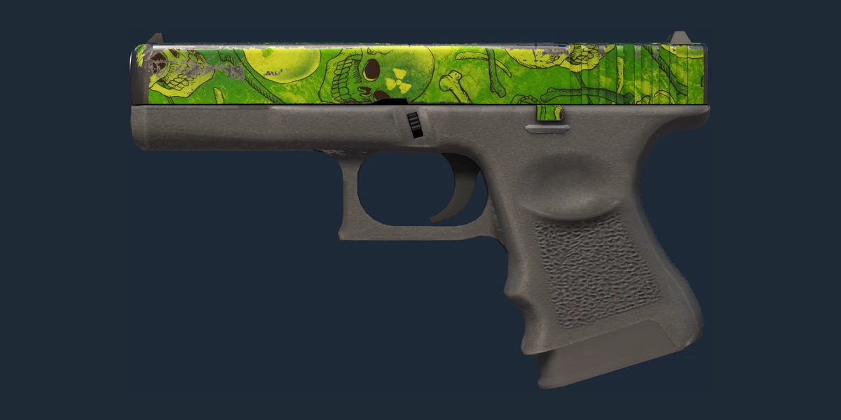 Glock-18 | Nuclear Garden (Battle-Scarred) preview