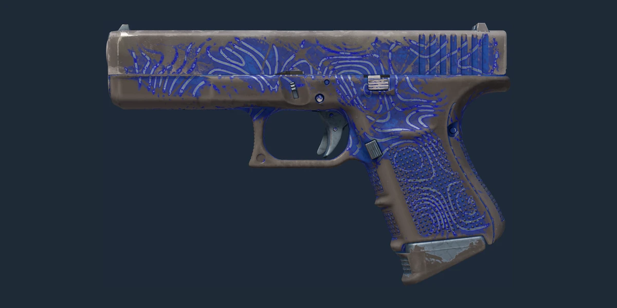 Anteprima di Glock-18 | Ocean Topo (Segnato dalle battaglie)