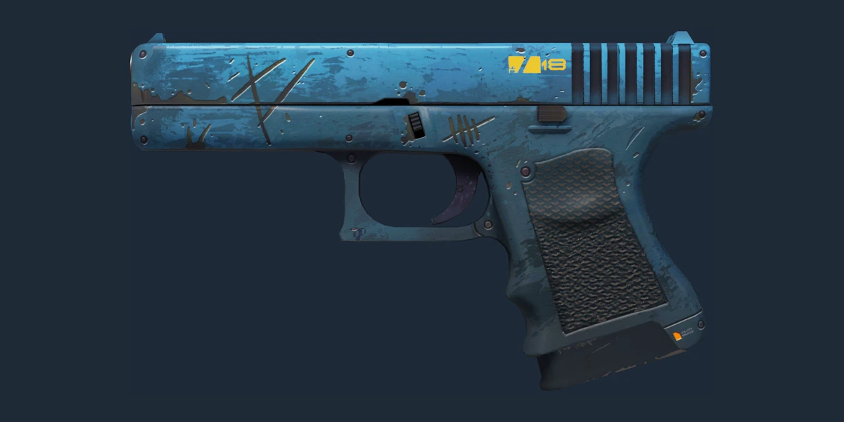 Voorbeeld van StatTrak™ Glock-18 | Off World (Gloednieuw)