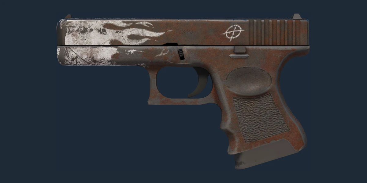 Náhled: Glock-18 | Oxide Blaze (Poničený bojem)