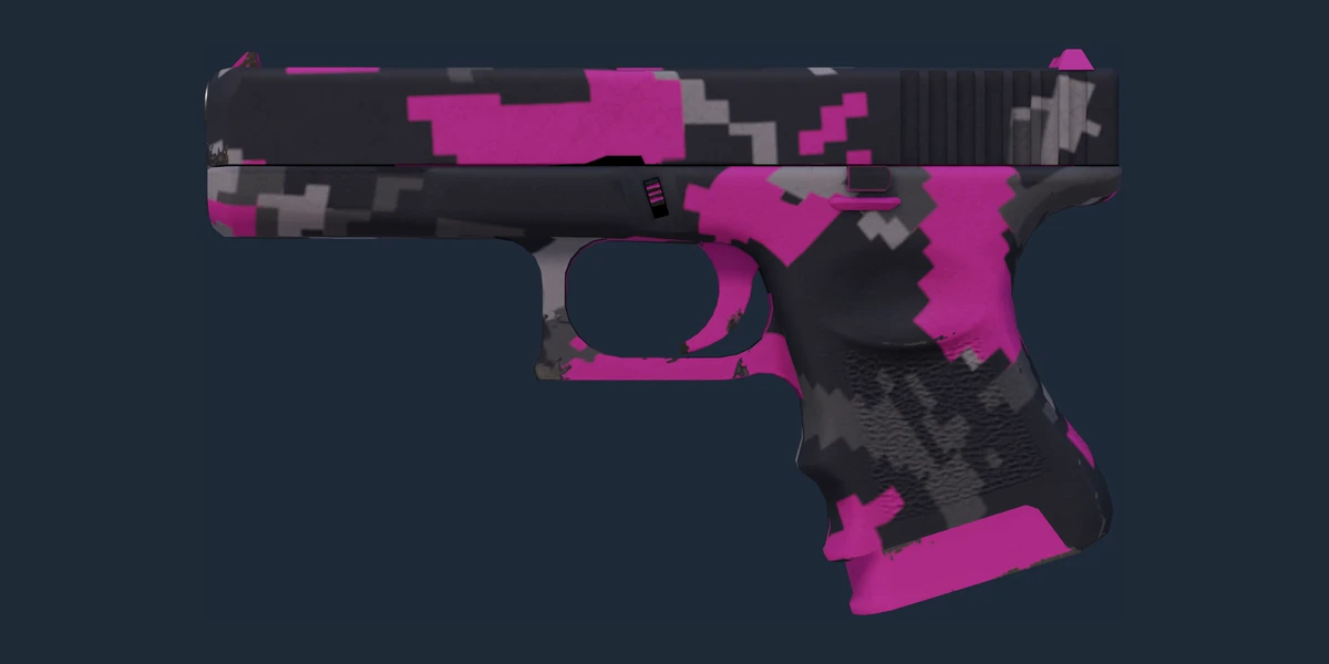 Förhandsvisning av Glock-18 | Pink DDPAT (Fabriksny)