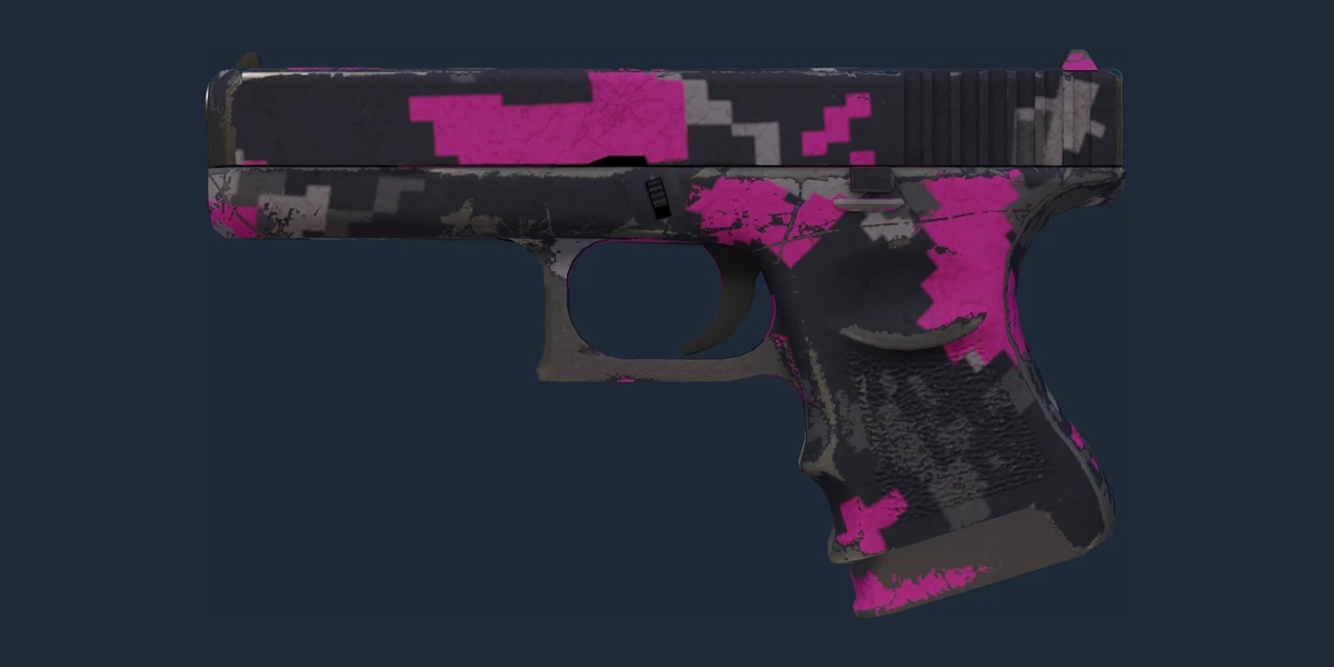 Glock-18 | Pink DDPAT (Well-Worn) preview
