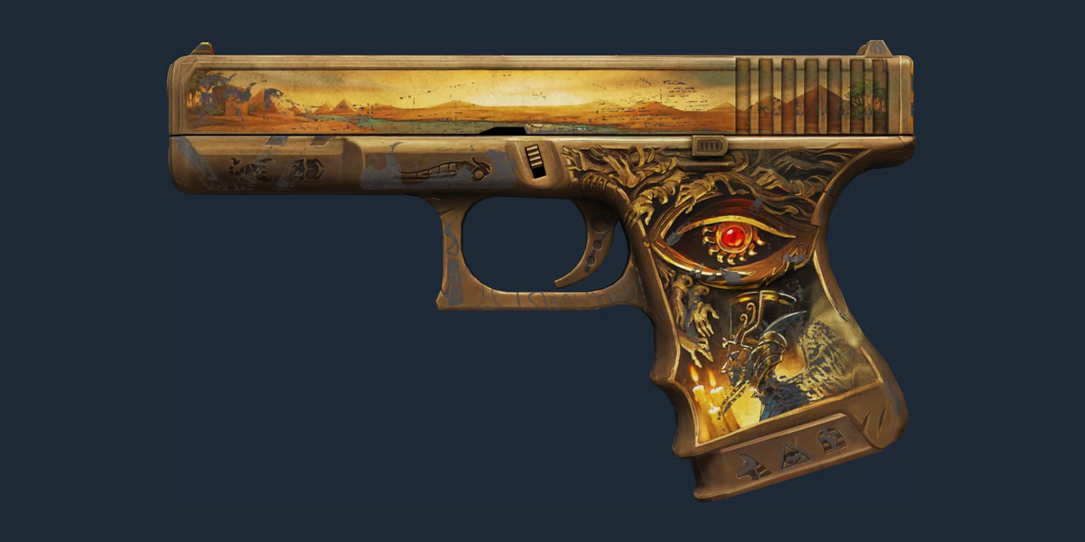 Glock-18 | Ramese's Reach (Well-Worn) preview