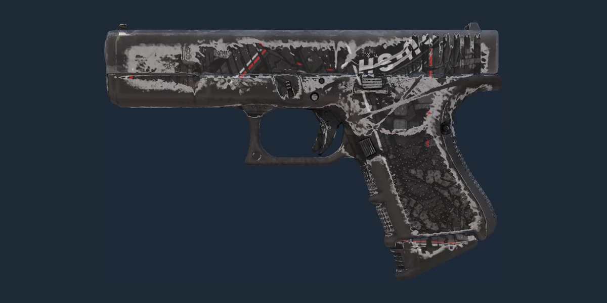 Vorschau von Glock-18 | Roter Reifen (Abgenutzt)