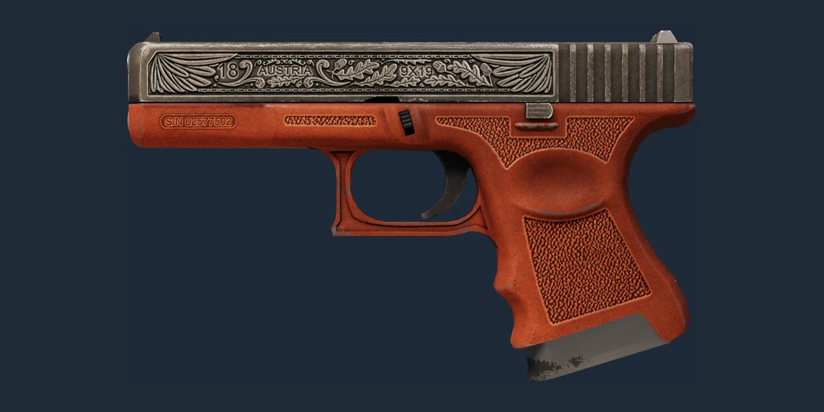 Náhled: Glock-18 | Royal Legion (Silně opotřebený)