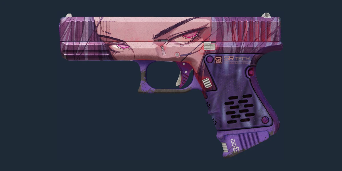 ตัวอย่าง Glock-18 | Shinobu (ถลอกปอกเปิกจากการรบ)