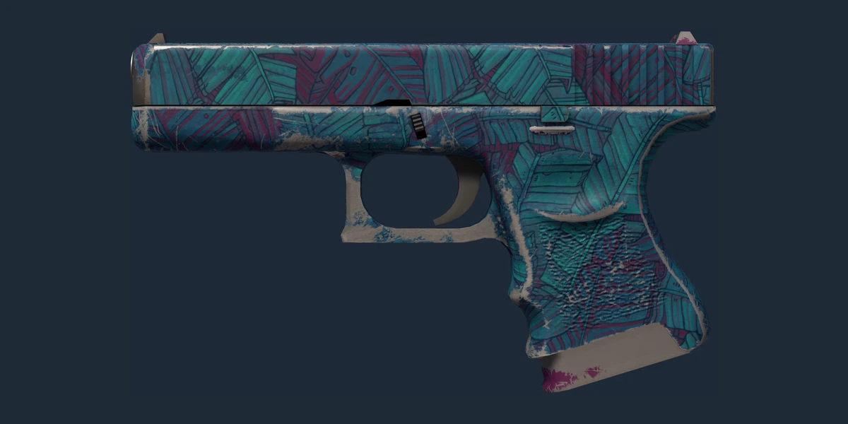 Vorschau von Glock-18 | Synthetische Blätter (Abgenutzt)