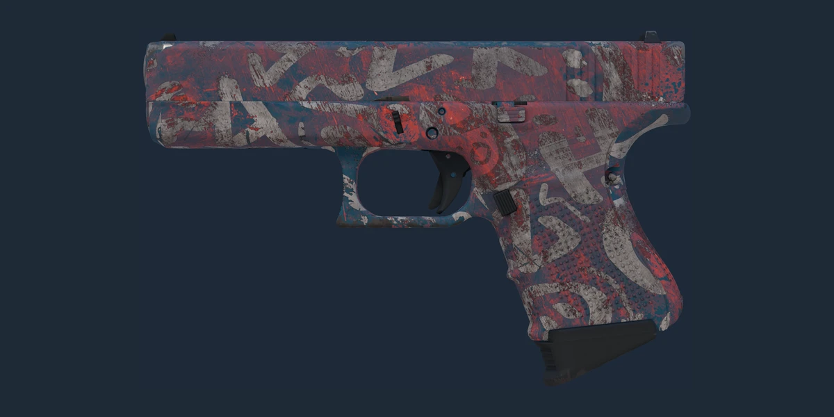 Glock-18 | Teal Graf (Minimal Wear) preview