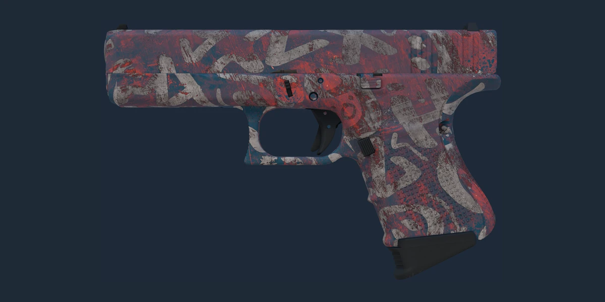 Προεπισκόπηση του Glock-18 | Teal Graf (Εργοστασιακό)