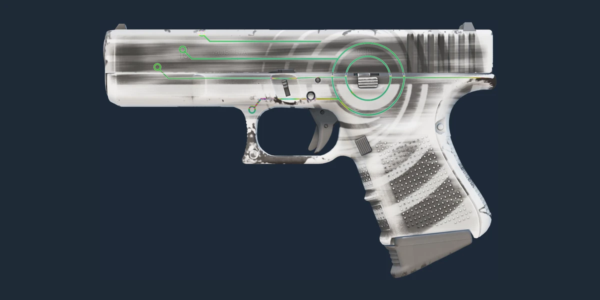 Podgląd: Glock-18 | Odrys celu (lekkie zużycie)