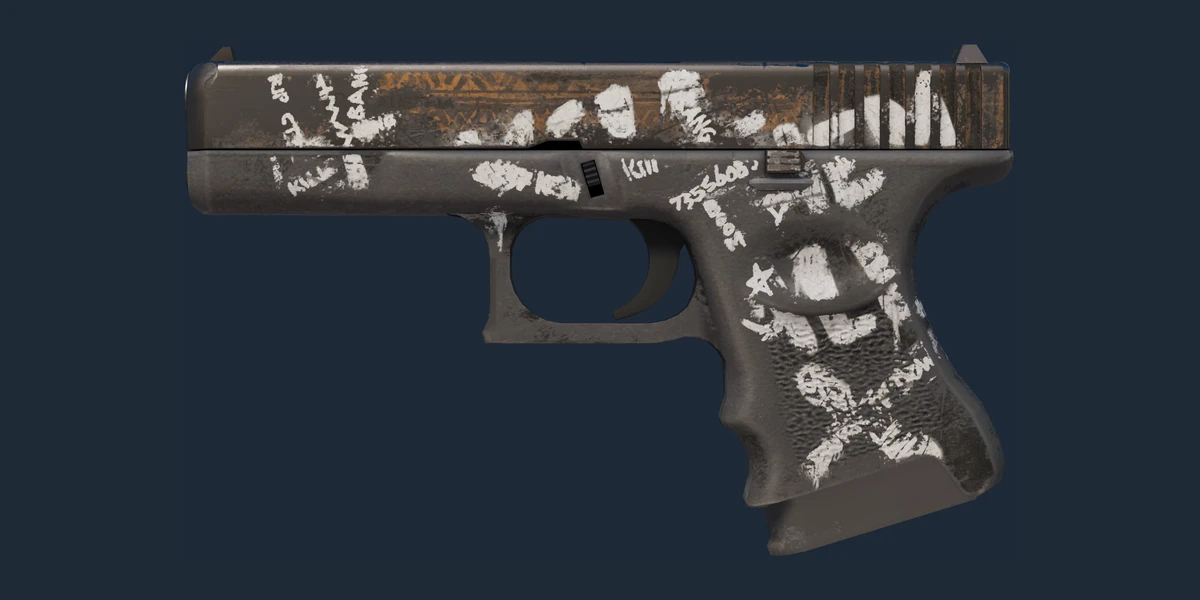 Glock-18 | Wasteland Rebel (Battle-Scarred) preview