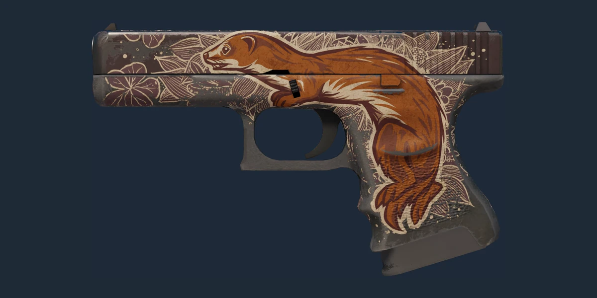 Glock-18 | Menyét (Háború tépázta) előnézete