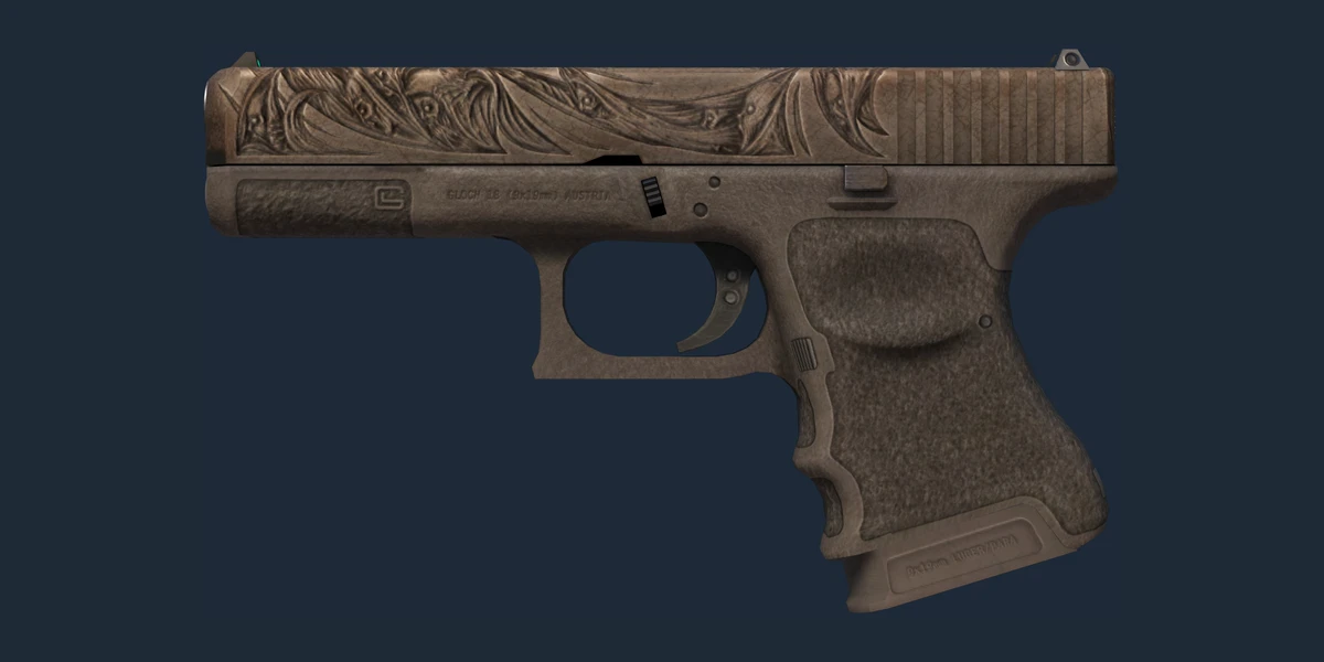 Предпросмотр: Glock-18 | Призраки (Закалённое в боях)