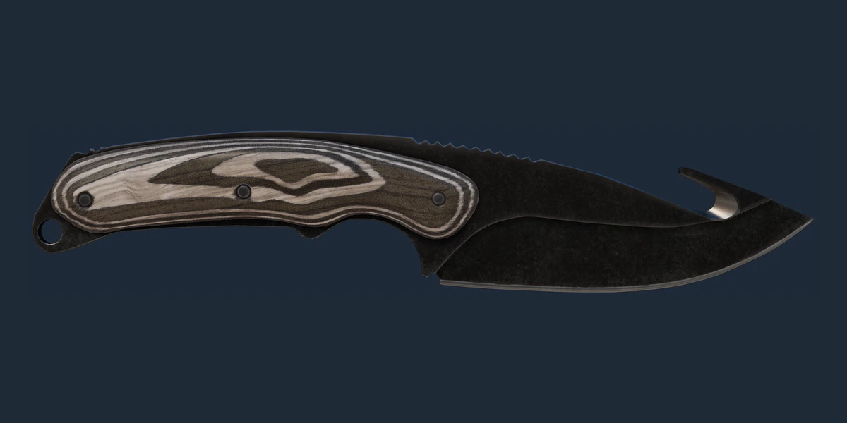★ Gut Knife | Black Laminate (Minimal Wear) preview