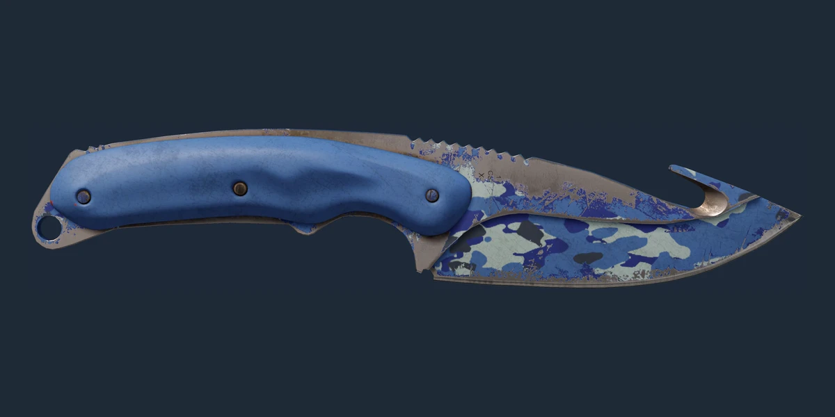 ★ Gut Knife | Bright Water (Battle-Scarred) preview