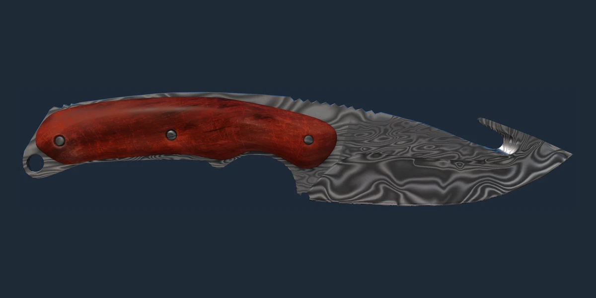 Xem trước Dao móc (★ StatTrak™) | Damascus Steel (MW - Trầy ít)