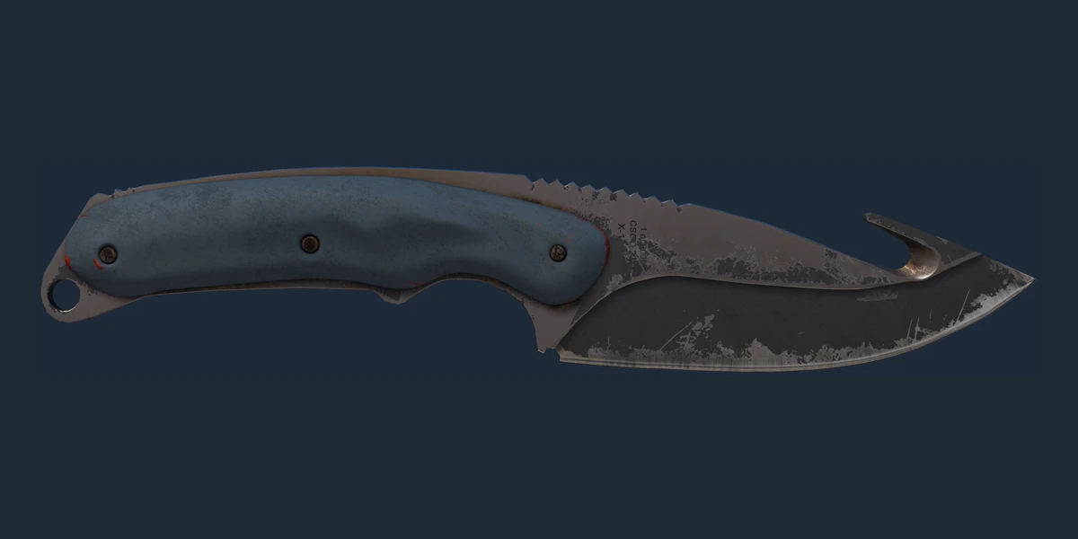 ★ Gut Knife | Night (Battle-Scarred) preview