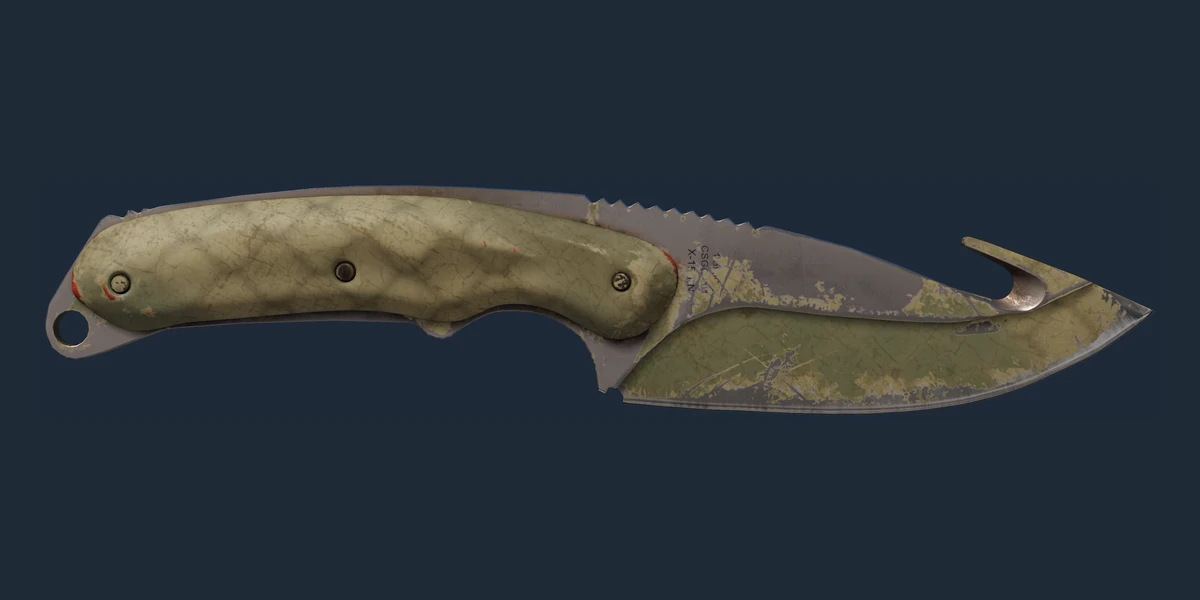 ★ Gut Knife | Safari Mesh (Battle-Scarred) preview
