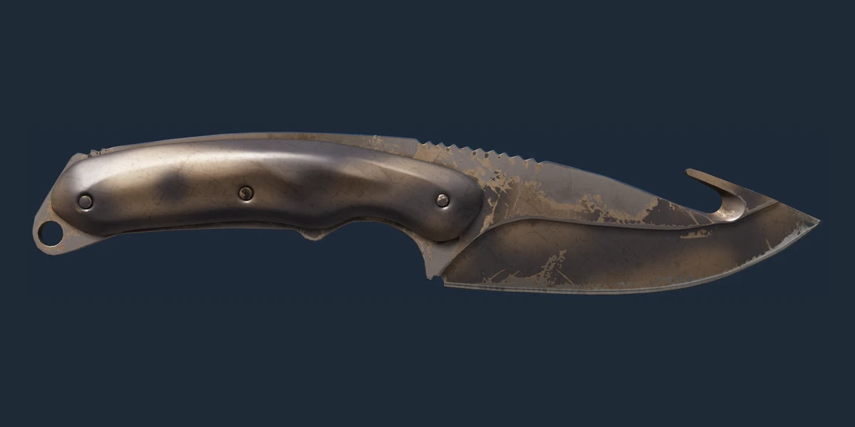 ★ Gut Knife | Scorched (Well-Worn) preview