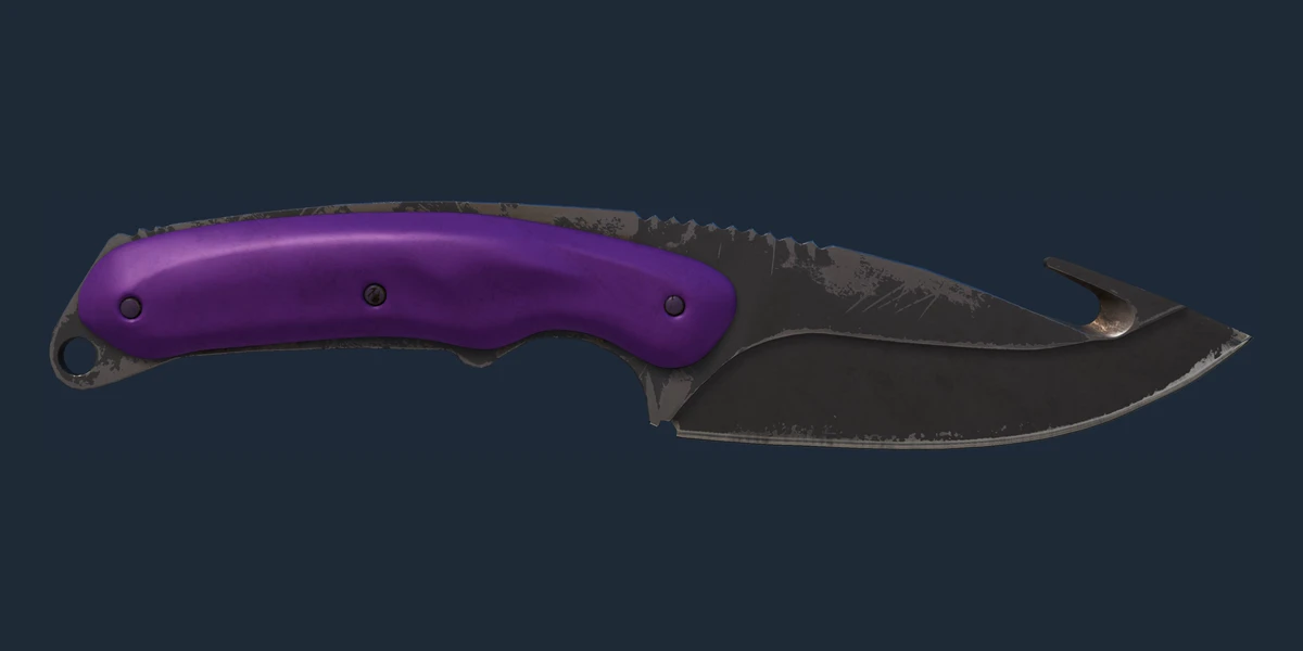 ★ Gut Knife | Ultraviolet (Field-Tested) preview