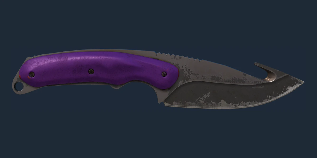 ★ Gut Knife | Ultraviolet (Battle-Scarred) preview