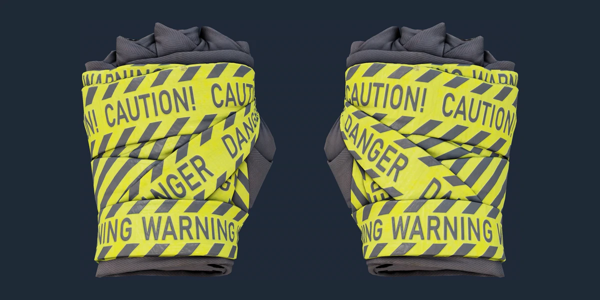 Forhåndsvisning av Boksebandasje (★) | CAUTION! (Lite slitasje)