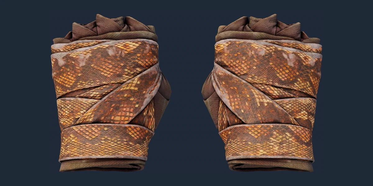 ★ Hand Wraps | Constrictor (Battle-Scarred) preview