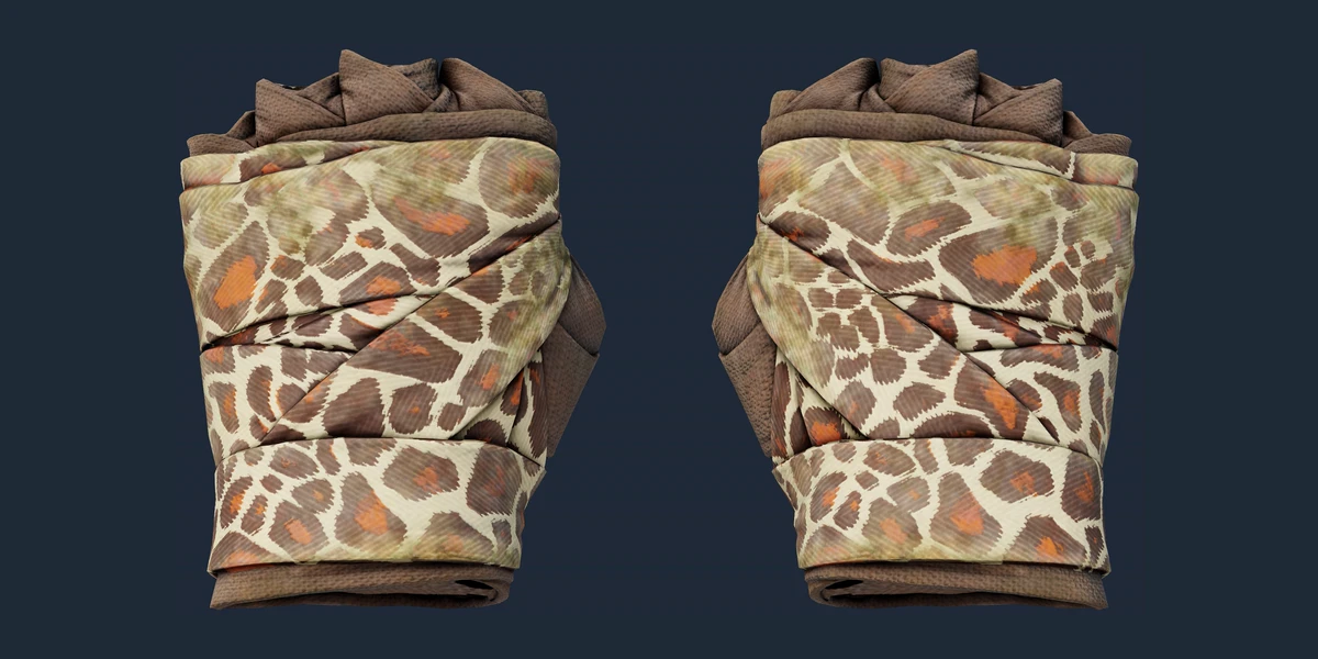 ★ Hand Wraps | Giraffe (Battle-Scarred) preview