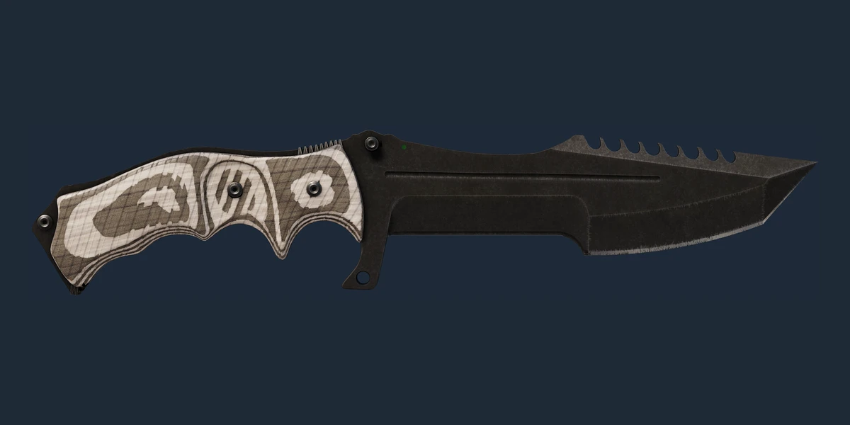 ★ Huntsman Knife | Black Laminate (Minimal Wear) preview