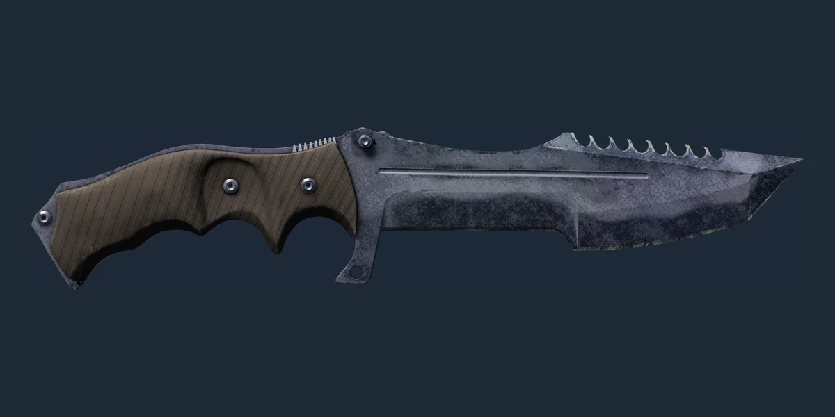 ★ Huntsman Knife | Blue Steel (Battle-Scarred) preview