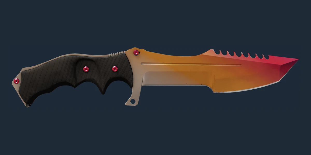 ตัวอย่าง มีดนายพราน (★ StatTrak™) | Fade (ใหม่จากโรงงาน)