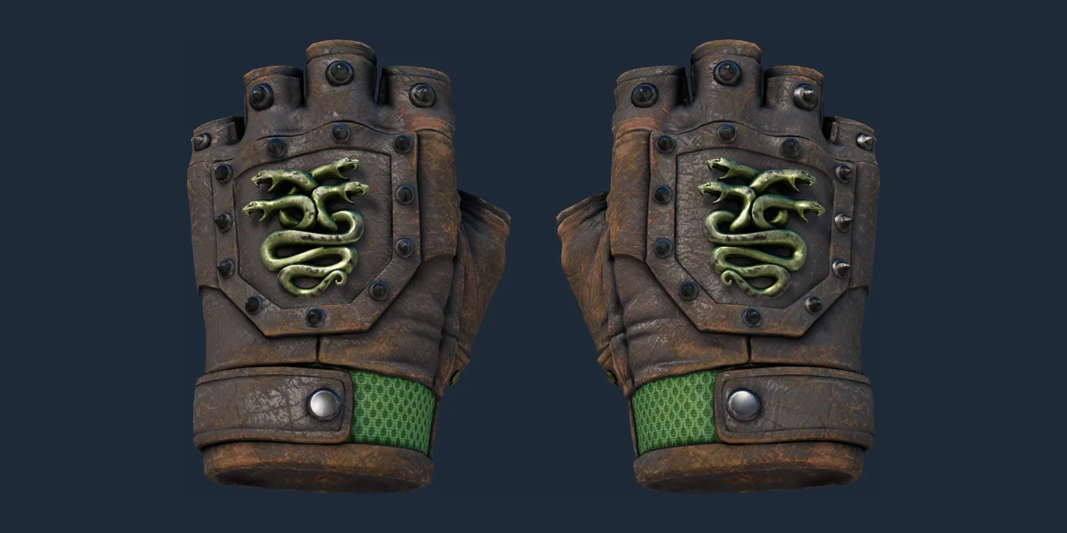 ★ Hydra Gloves | Emerald (Battle-Scarred) preview
