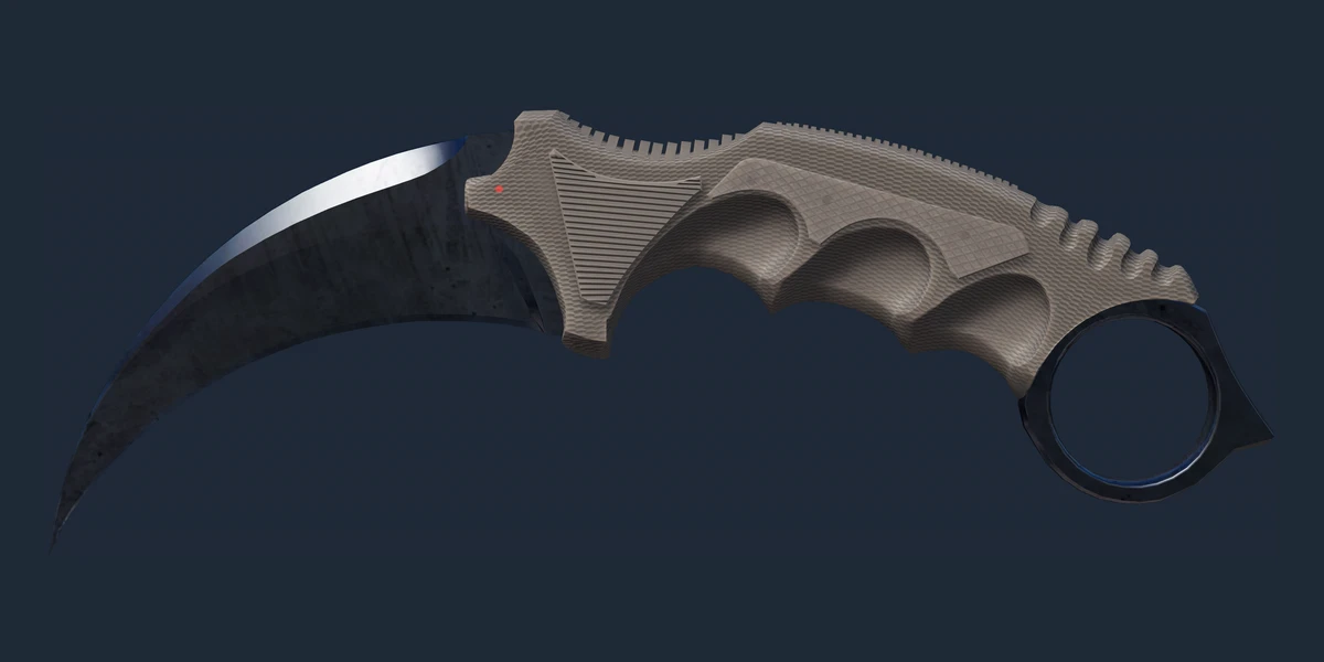 ★ Karambit | Blue Steel (Minimal Wear) preview