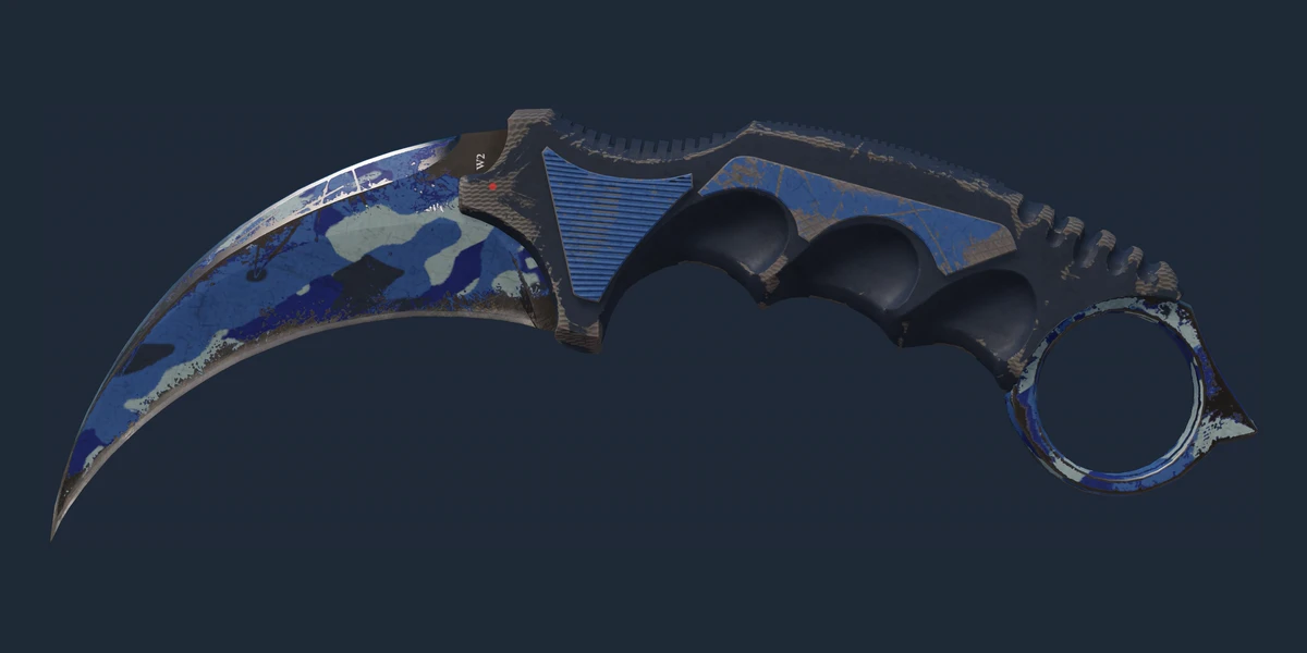 ★ Karambit | Bright Water (Battle-Scarred) preview