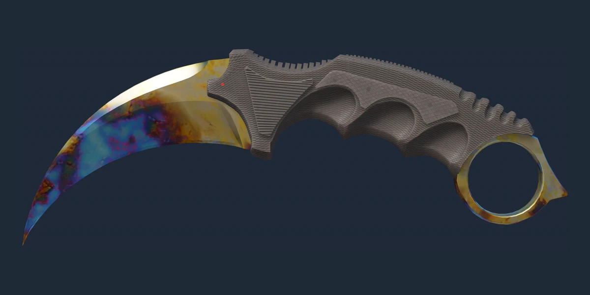 ★ StatTrak™ Karambit | Case Hardened (Minimal Wear) preview
