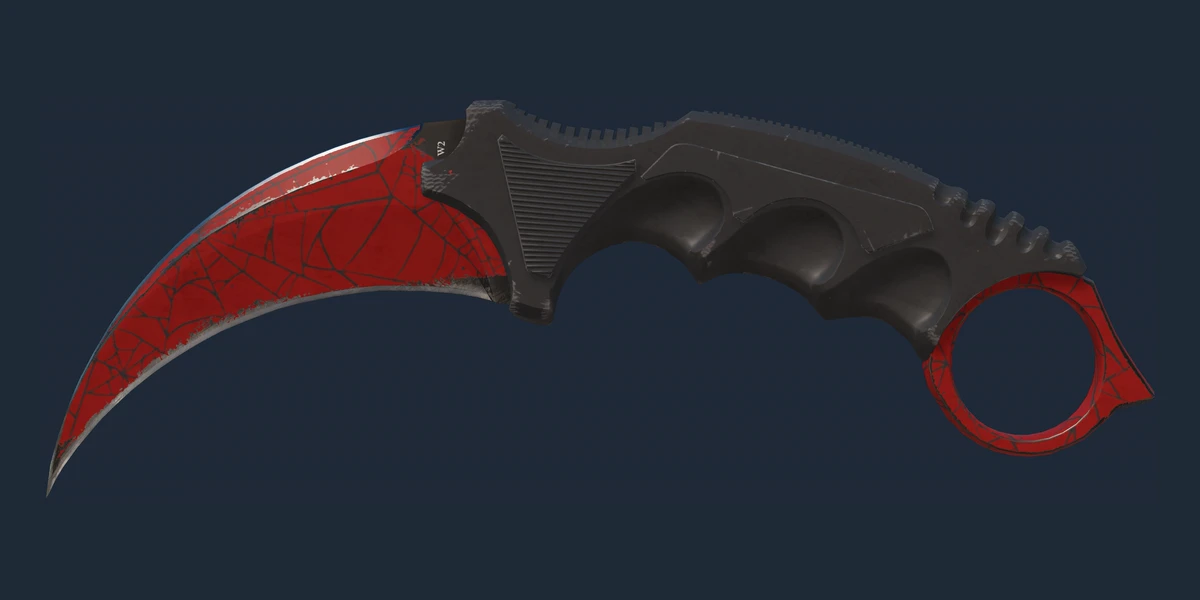 ★ Karambit | Kızıl Ağ (Görevde Kullanılmış) önizlemesi