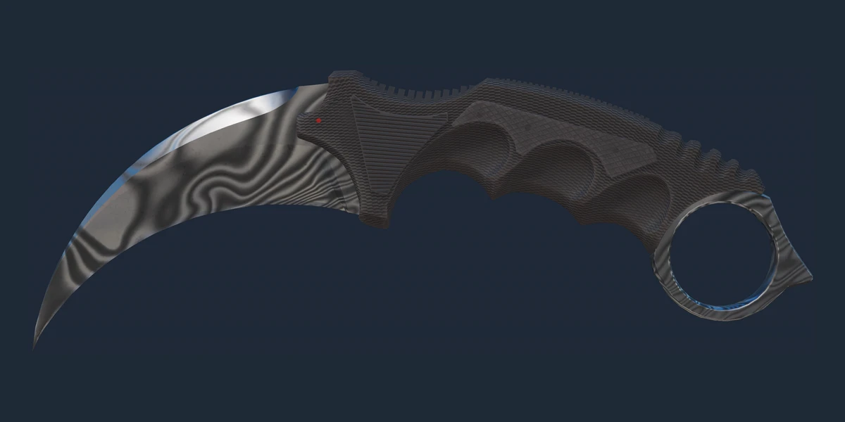 Forhåndsvisning af Karambit (★) | Damascus Steel (Fabriksny)