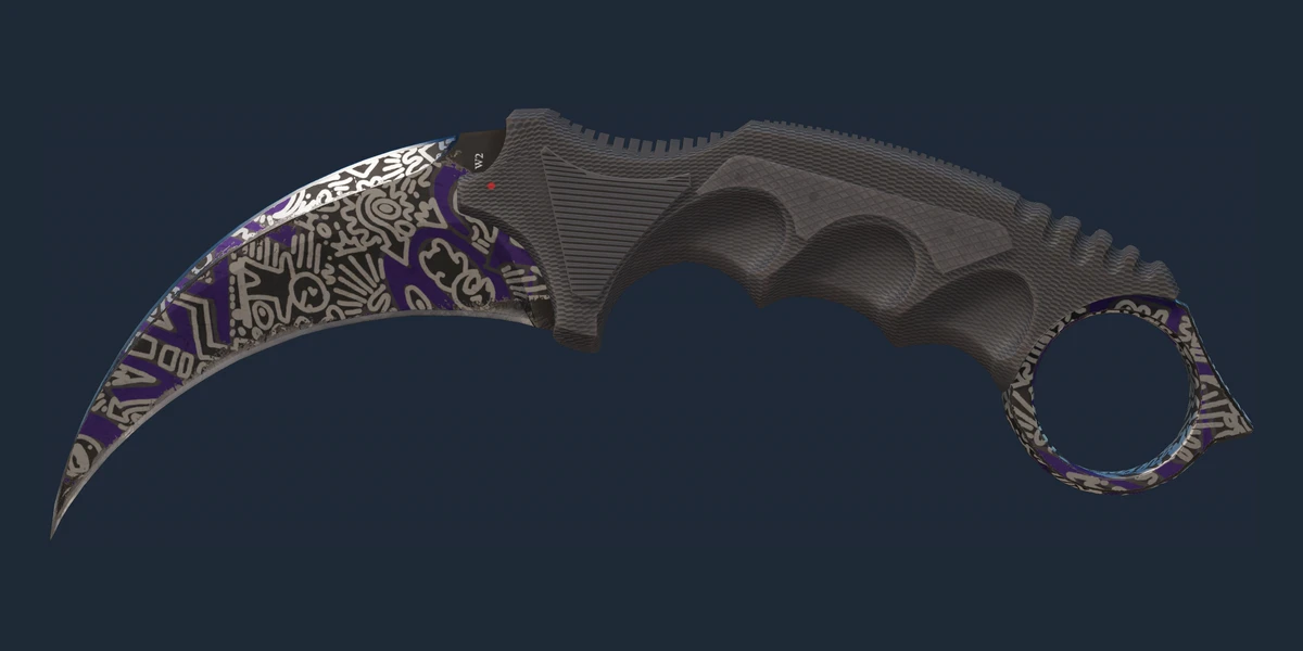 Vorschau von Karambit (★ StatTrak™) | Freihändig (Einsatzerprobt)