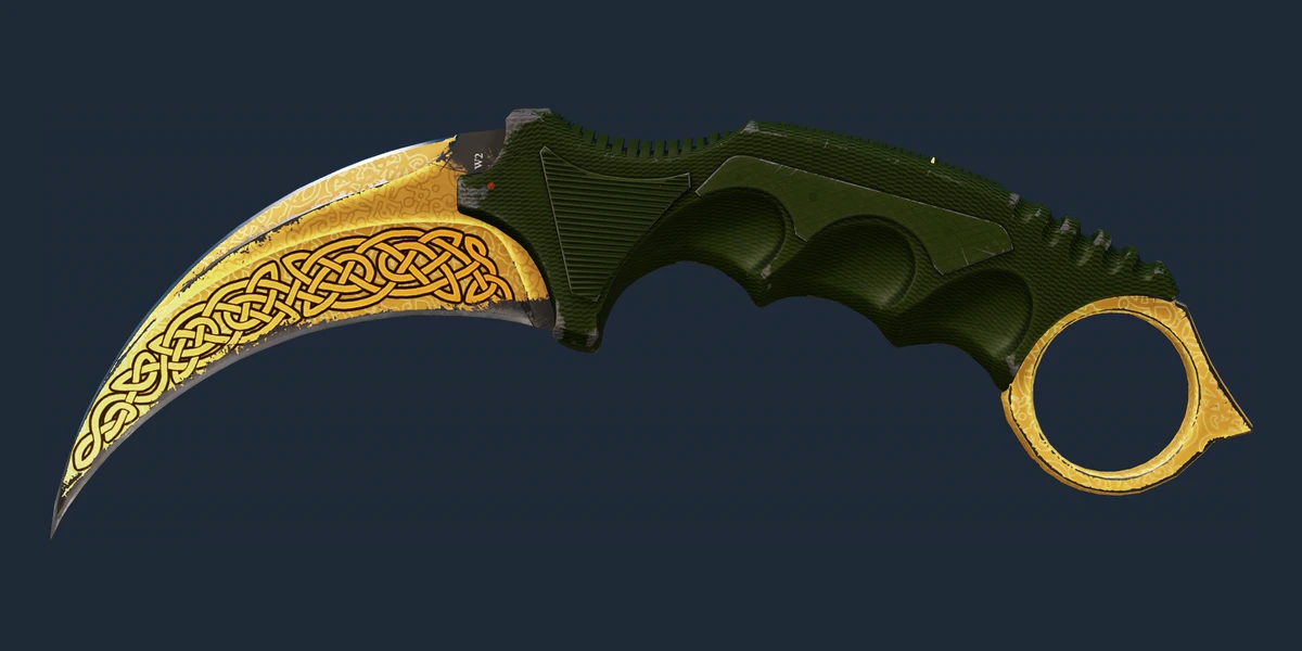 Pré-visualização de Karambit ★ | Lore (Testado no Terreno)