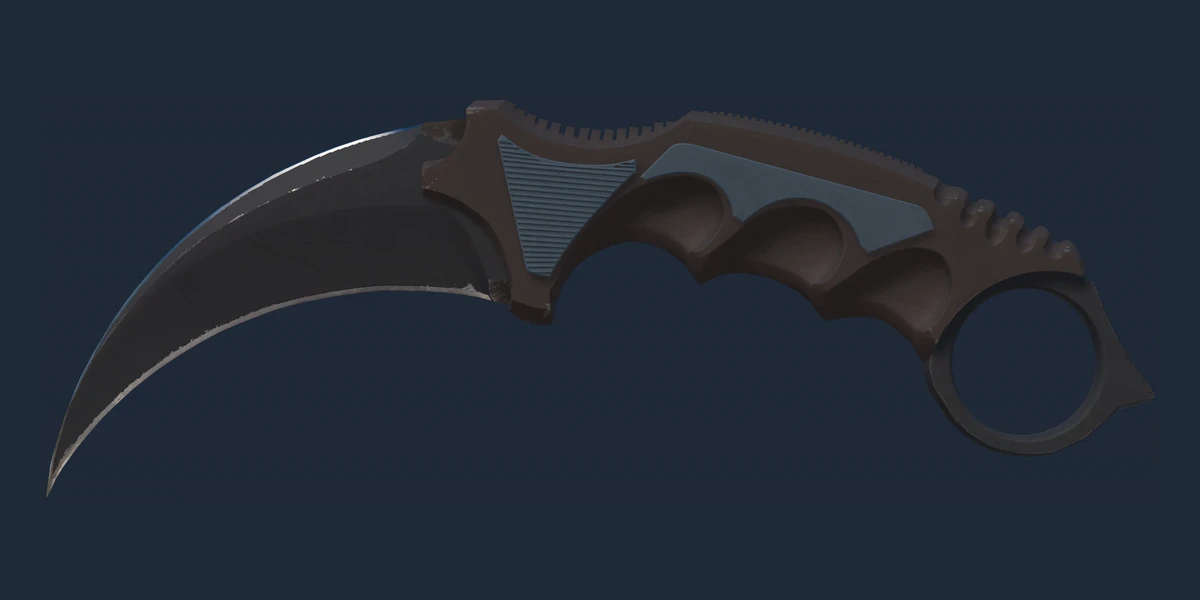 ★ StatTrak™ Karambit | Night (Minimal Wear) preview