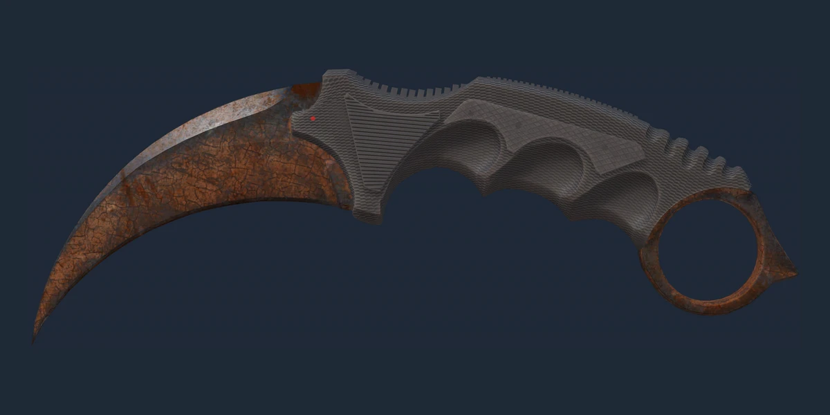 ★ Karambit | Rust Coat (Battle-Scarred) preview