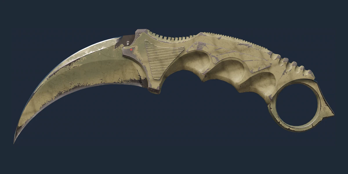 Forhåndsvisning av Karambit (★) | Safari Mesh (Velbrukt)