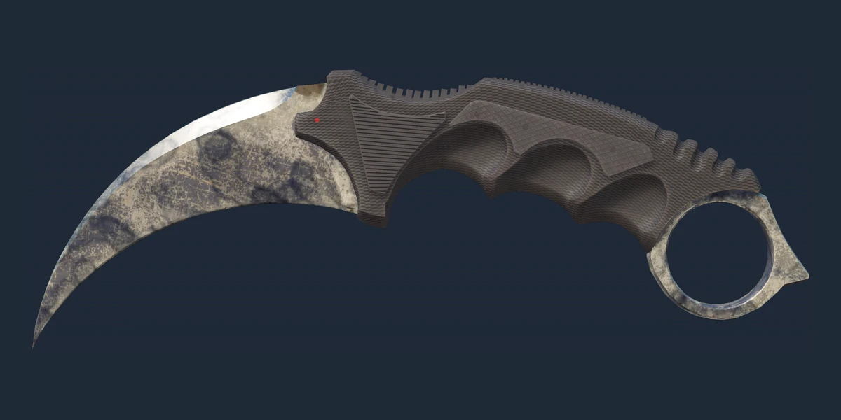 ★ StatTrak™ Karambit | Stained (Battle-Scarred) preview