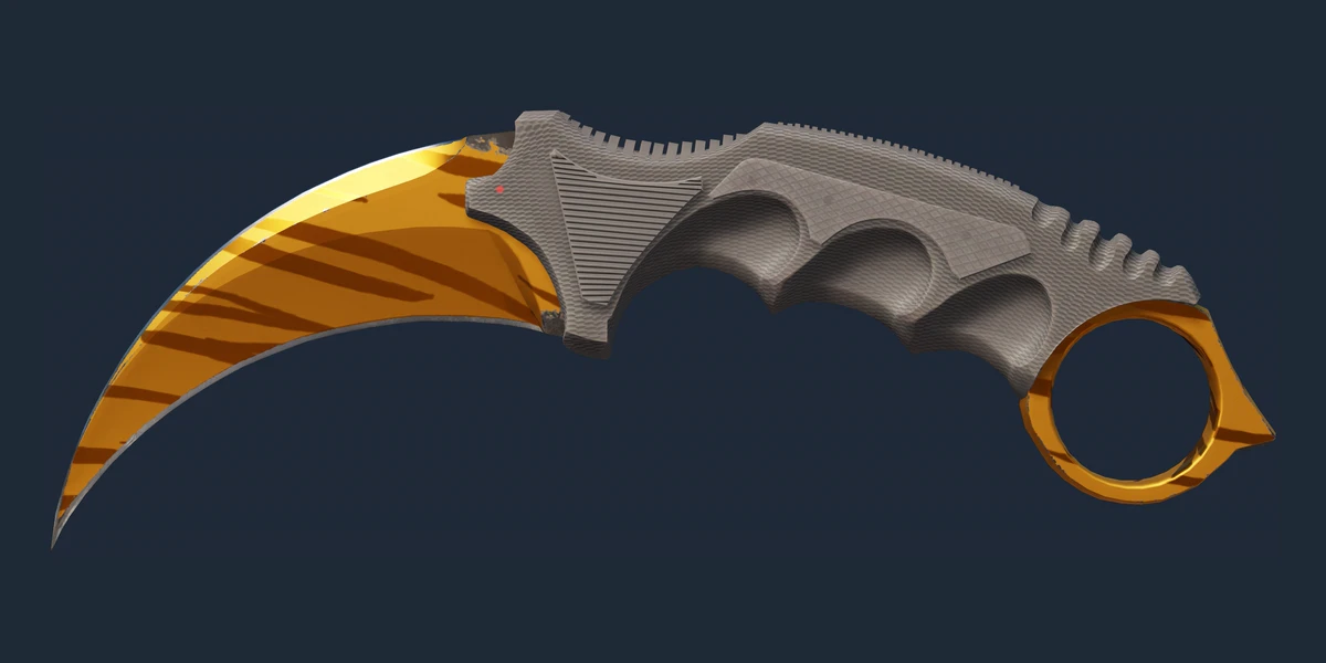 ★ Karambit | Tiger Tooth (Minimal Wear) preview