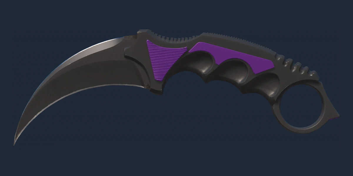 ★ StatTrak™ Karambit | Ultraviolet (Factory New) preview