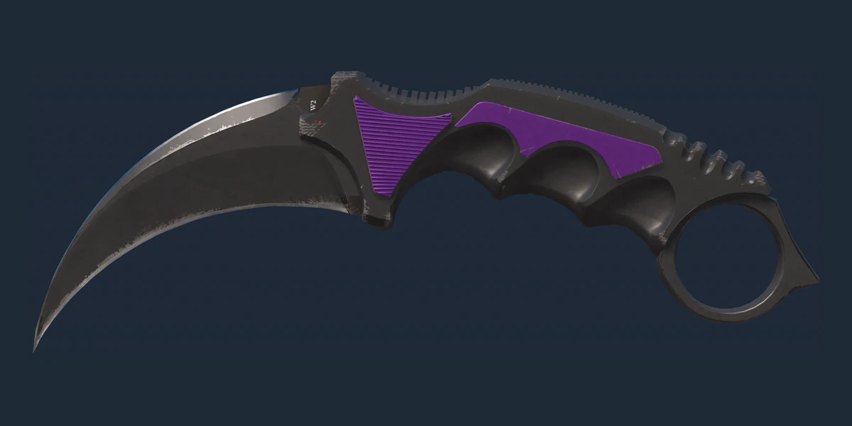 ตัวอย่าง มีดคารัมบิต (★ StatTrak™) | Ultraviolet (ผ่านการทดสอบภาคสนาม)
